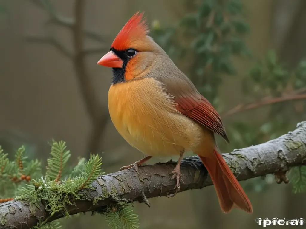 female cardinal