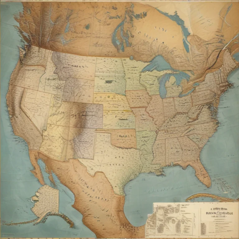 map of the united states of america