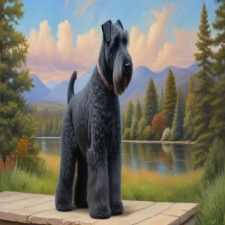 kerry blue terrier