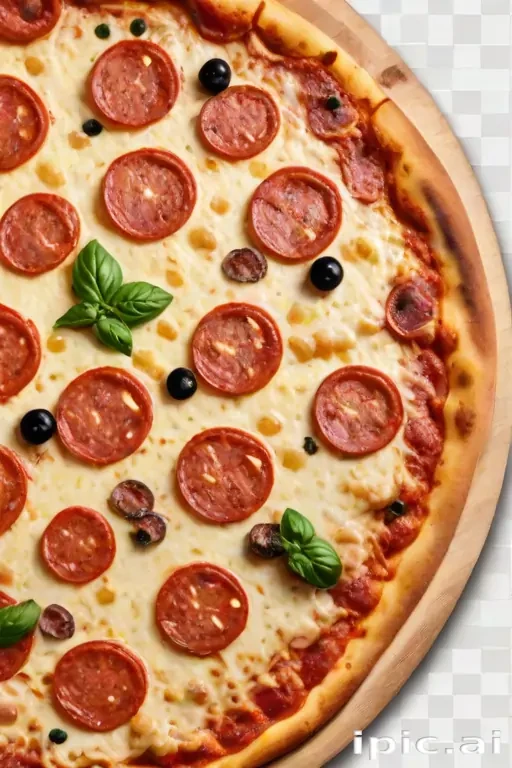 transparent pizza clipart