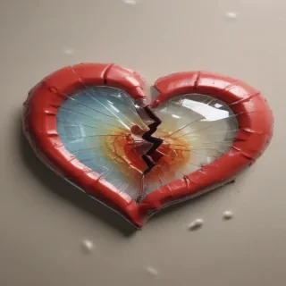broken heart transparent