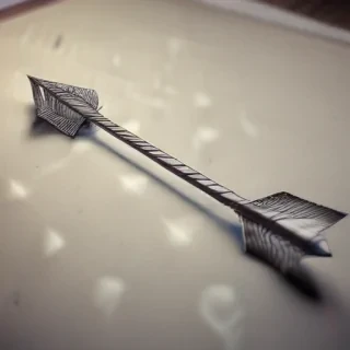 hand drawn arrow