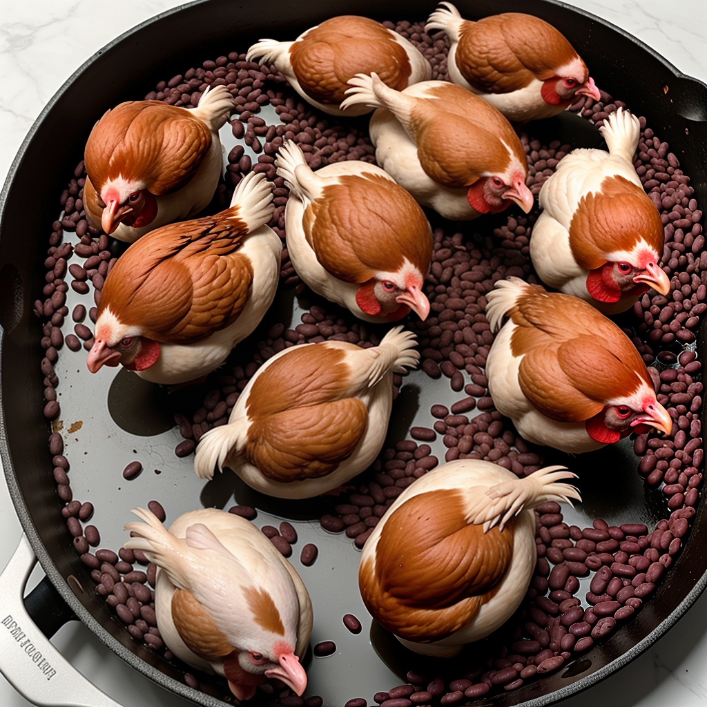 can chickens eat black beans