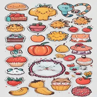 free digital stickers png
