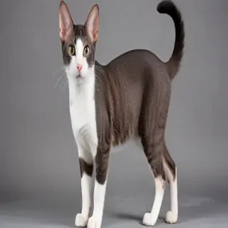 oriental bicolor cat breed