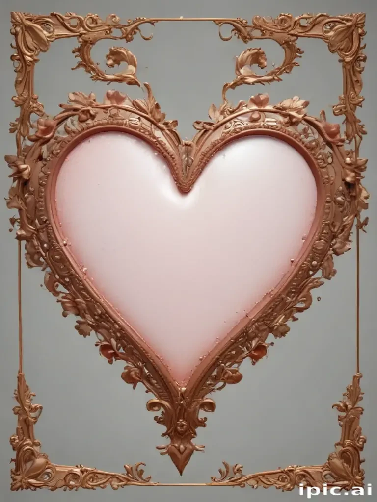 heart border png aesthetic