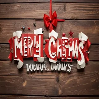 text merry christmas png