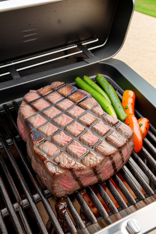 beef cube steak on grill