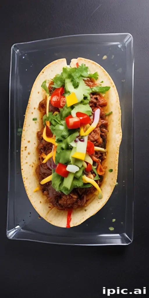 transparent taco
