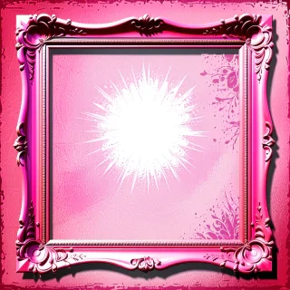 pink frame png