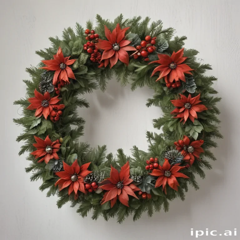christmas wreath transparent