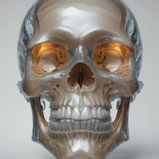 transparent skull png