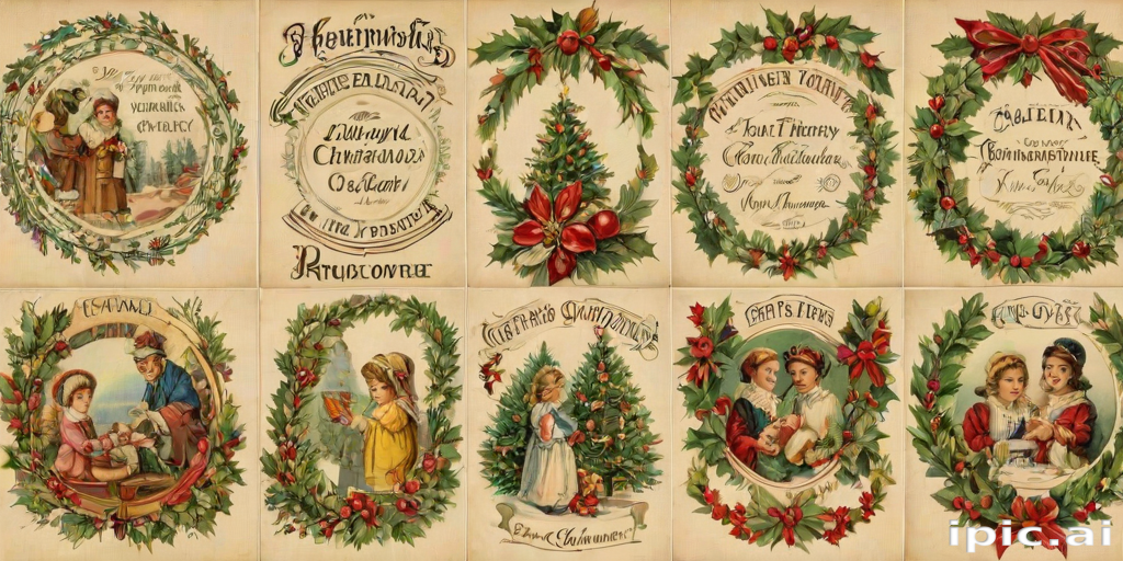 free vintage printables christmas