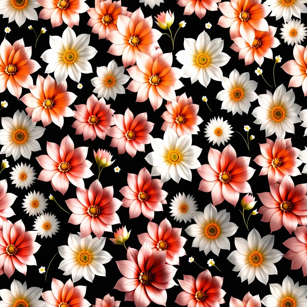 real flowers transparent background