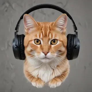 cat headphones png