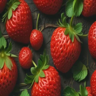 strawberry wallpaper iphone