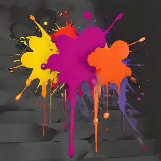 paint splat png