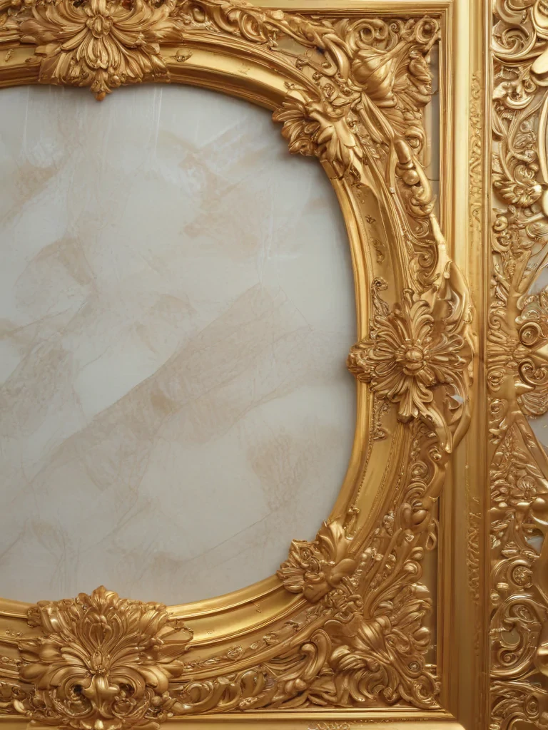 golden border