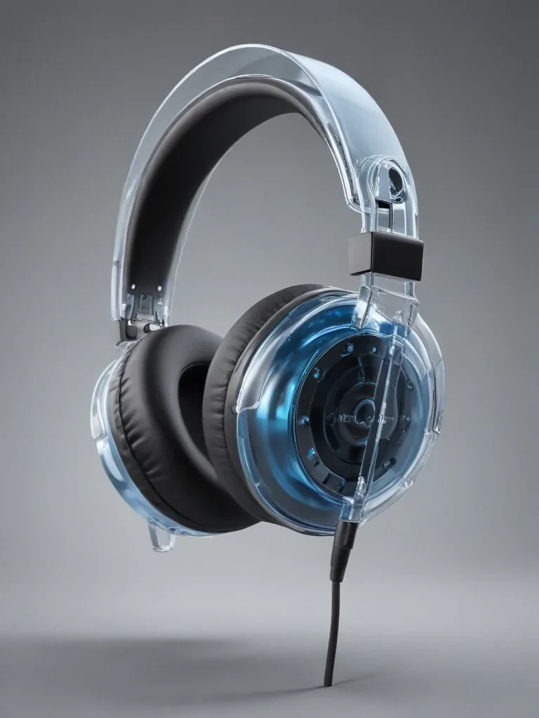 transparent headphones png