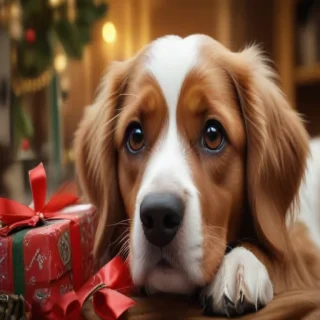 dog pictures christmas