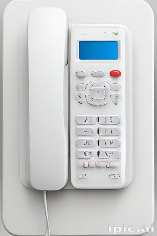 icon phone white