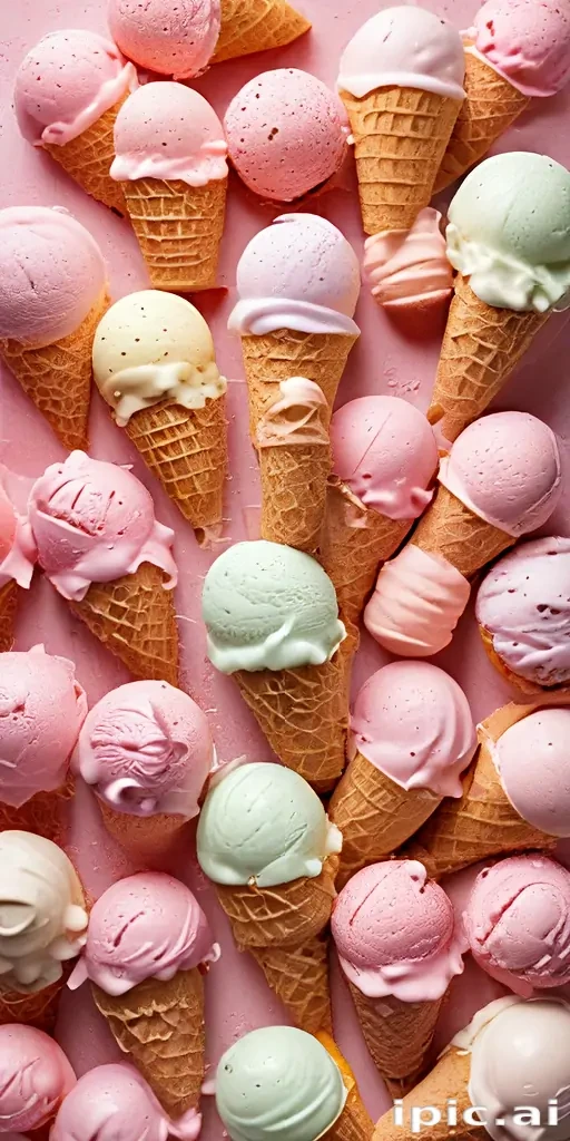 ice cream background