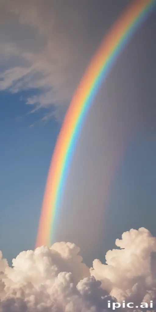 cute rainbow background