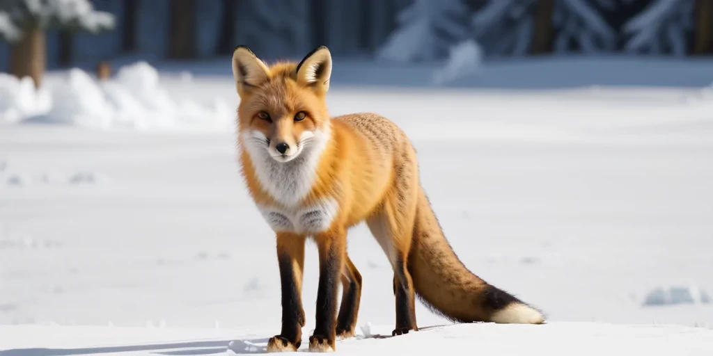 background fox