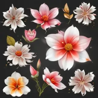 flower clipart transparent background