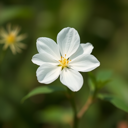white flower transparent background