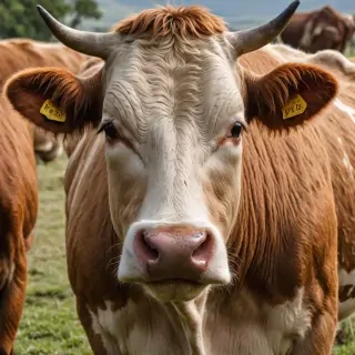 cow head png