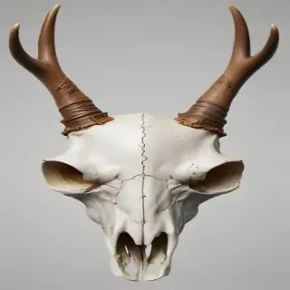 deer skull png