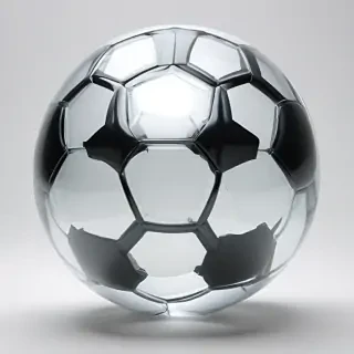 transparent football