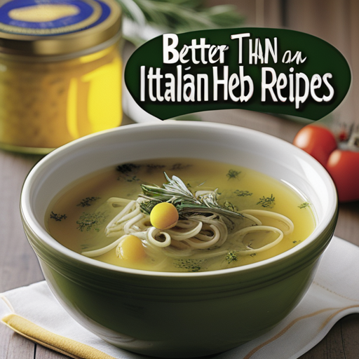 better than bouillon italian herb recipes