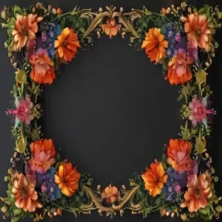 floral frame