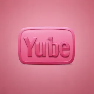 pink youtube logo