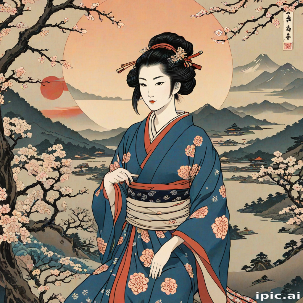 ukiyo e wallpaper