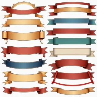 clip art banners and ribbons