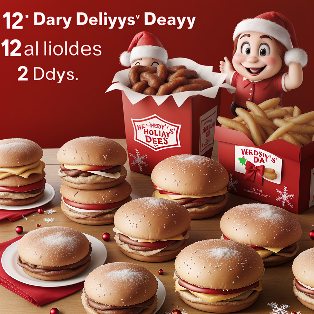 wendy's 12 days of holiday deals