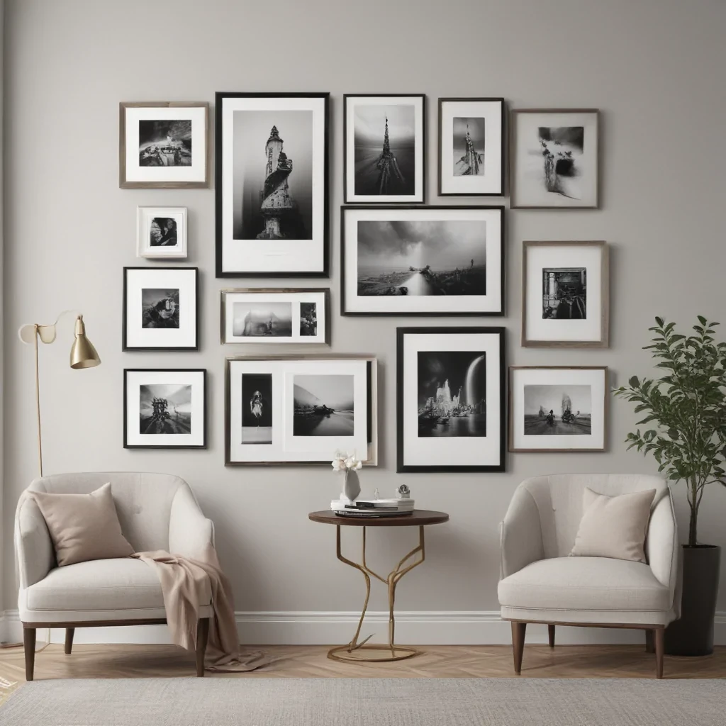 gallery wall mockup