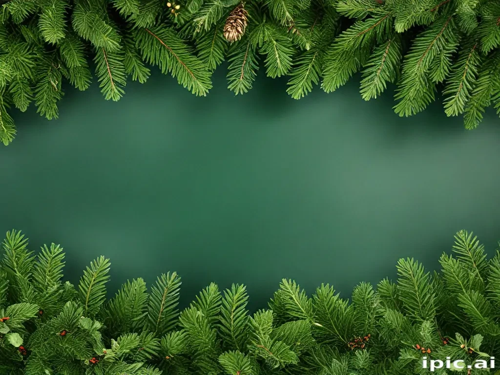 green christmas background