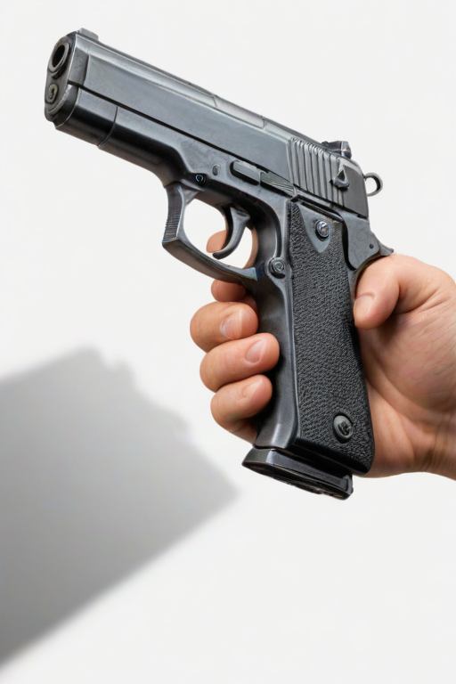 hand with gun png