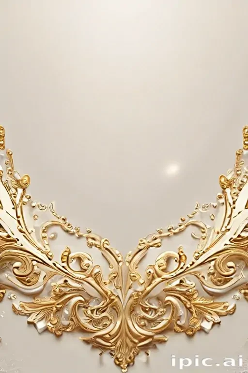 elegant white and gold background