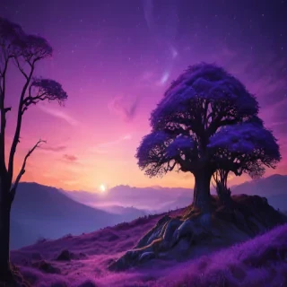 purple home screen wallpaper