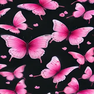 pink butterflies png