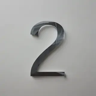 transparent numbers