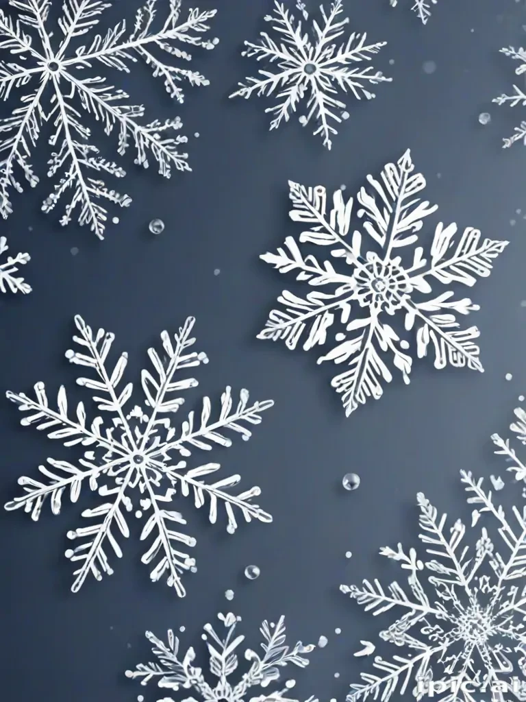 snowflake clipart transparent background