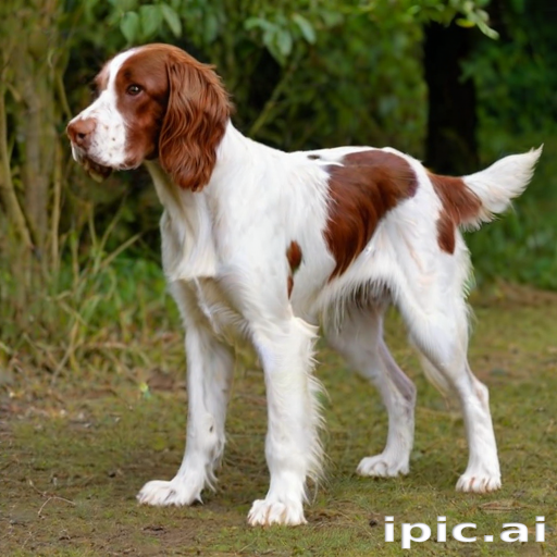 irish red and white setter