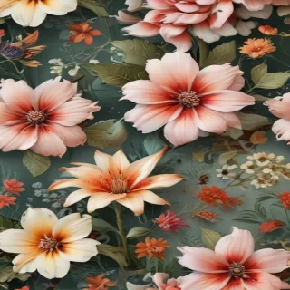 floral computer background