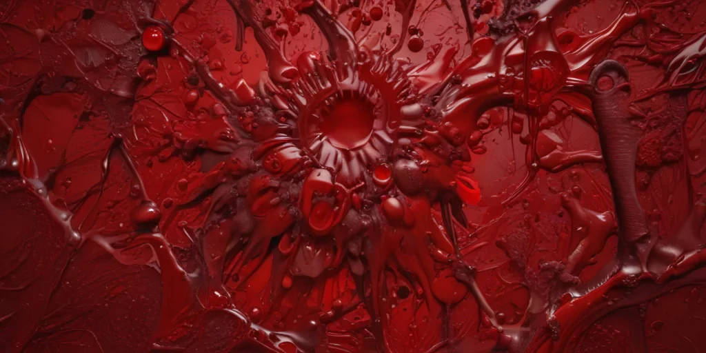 wallpaper of blood